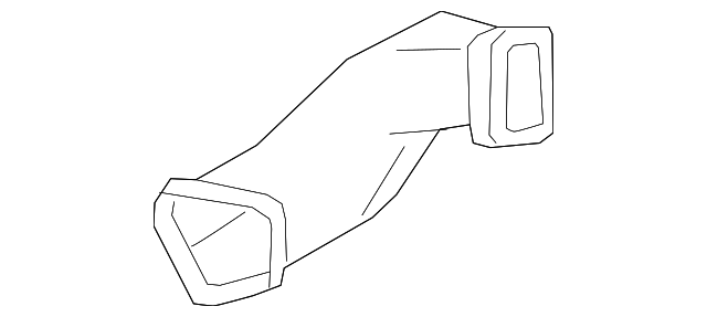 222-831-06-46 AIR DUCT, RIGHT