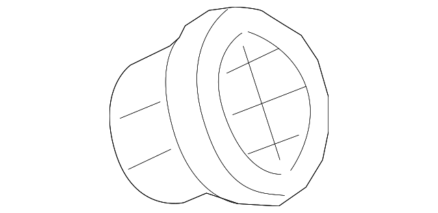 222-830-01-54-9051 AIR OUTLET, RIGHT