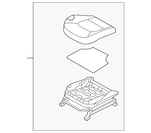 88103-2S001-TMA Деталь CUSHION ASSY