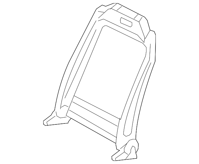 88310-2S451 Деталь SEAT BACK FRAME