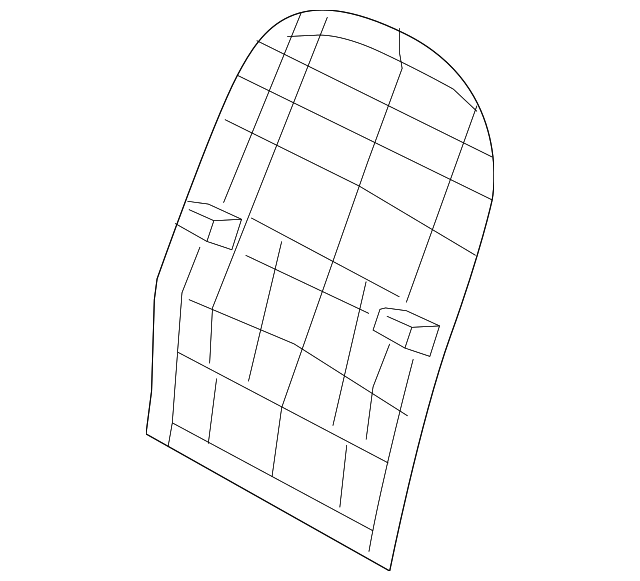 88393-2S000-MCH Деталь SEAT BACK PANEL