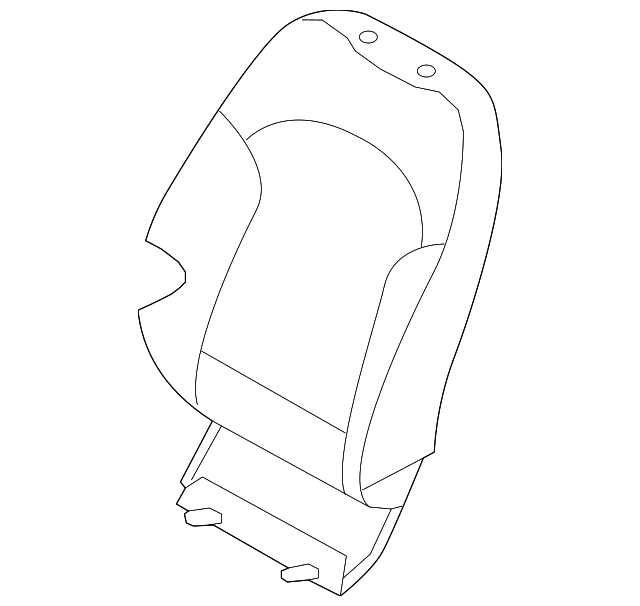 88360-2S151-TMB Деталь SEAT BACK COVER