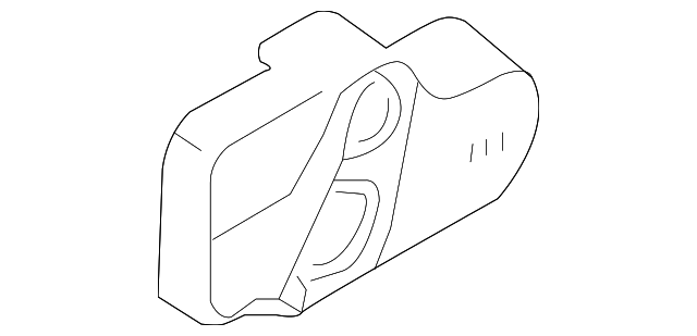 82393-2K100 Деталь IMPACT PAD, LEFT