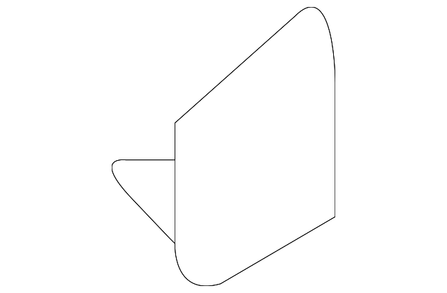 82318-2K001WK SWITCH BEZEL HOLE COVER, RIGHT