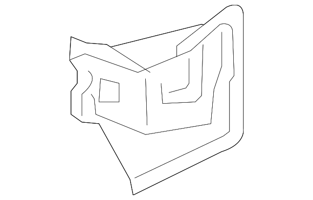 8H0-809-925 Деталь SUPPORT, LEFT