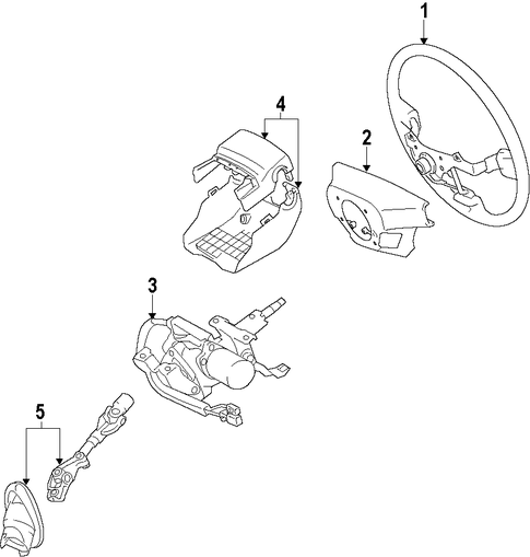 BRZ STEERING COLUMN