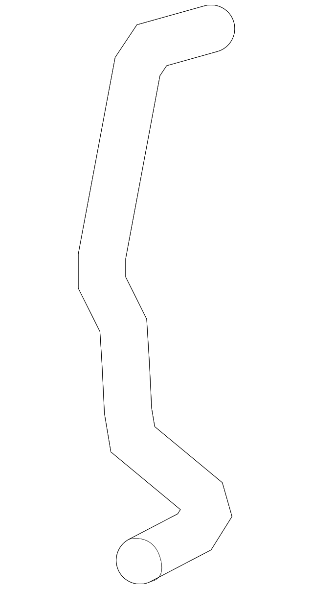 16572-0V200 LOWER HOSE