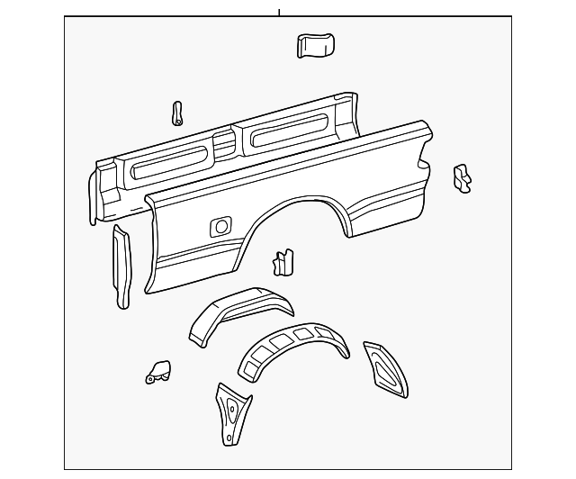 65500-0C030 SIDE PANEL, RIGHT
