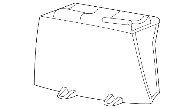 YC3Z18C835AA Деталь CD CHANGER MOUNT BRACKET