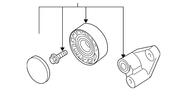 11-28-1-407-974 IDLER PULLEY