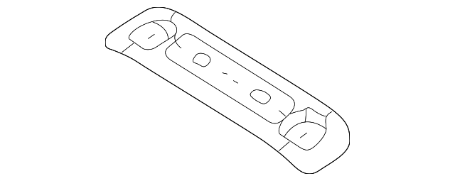 65581-2C000 Деталь SEAT BELT REINF