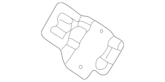 65551-2C000 Деталь SEAT REINF, LEFT
