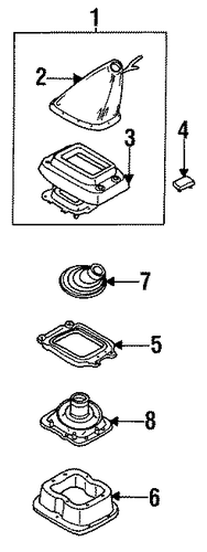 MPV SHIFTER TRIM