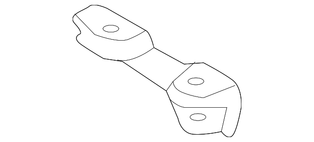 G92M7-30020 Деталь LOWER BRACKET, RIGHT