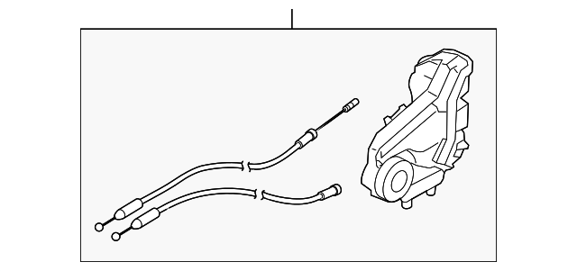 61035AL00A Деталь LOCK ASSY, RIGHT