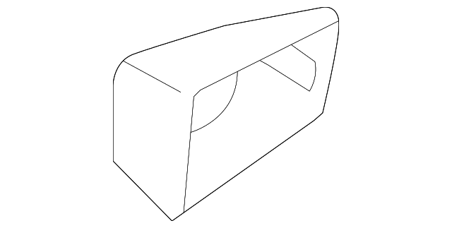 61139AL10A Деталь COVER, LEFT