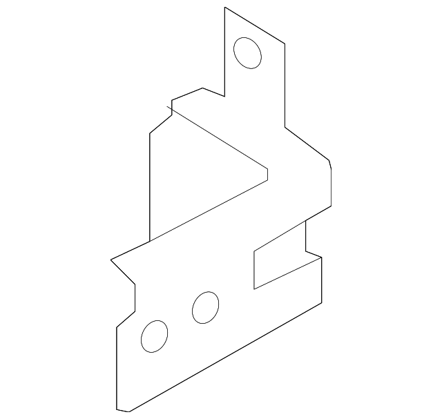 60479AL03A Деталь LOWER HINGE, LEFT