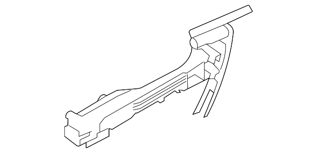 62142AL00A Деталь HANDLE BASE, RIGHT