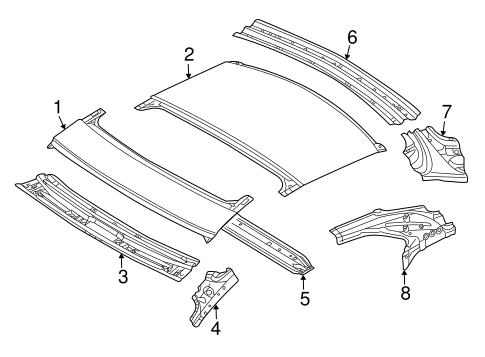 RS5 ROOF & COMPONENTS