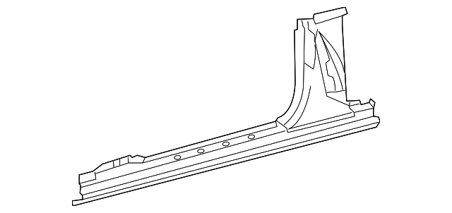 209-630-14-11 Деталь OUTER ROCKER PNL, RIGHT
