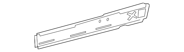 209-630-01-40 Деталь INNER ROCKER, LEFT
