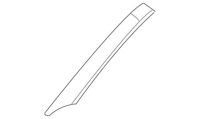 209-637-22-09 Деталь UPPER PILLAR, RIGHT