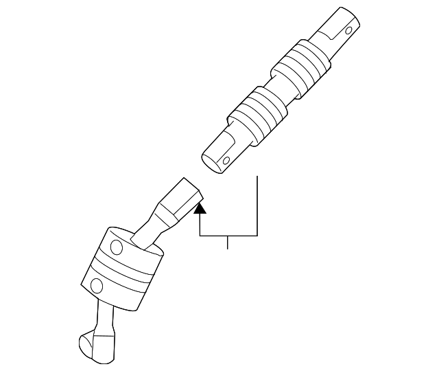 25873103 Деталь COUPLING SHAFT
