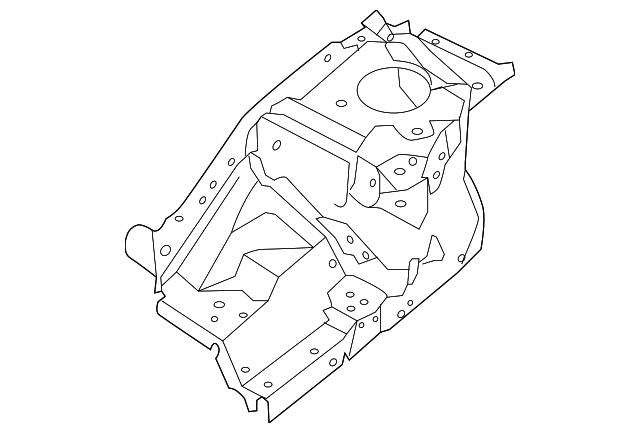 F4120-3SGMA Деталь APRON PANEL, RIGHT