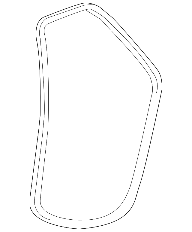 8466155G01 Деталь DOOR W'STRIP, RIGHT