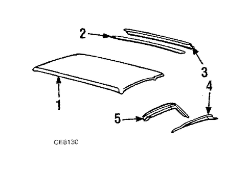 El Camino ROOF & COMPONENTS