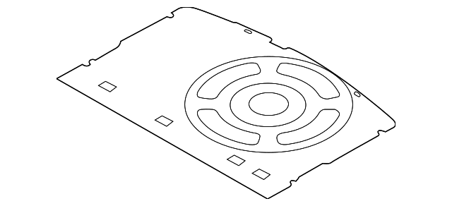 85701-1W230WK Деталь FLOOR COVER
