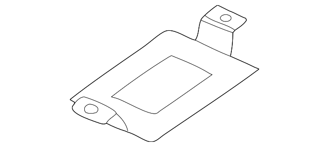 63-12-6-933-971 Деталь CONTROL MODULE BRACKET, LEFT