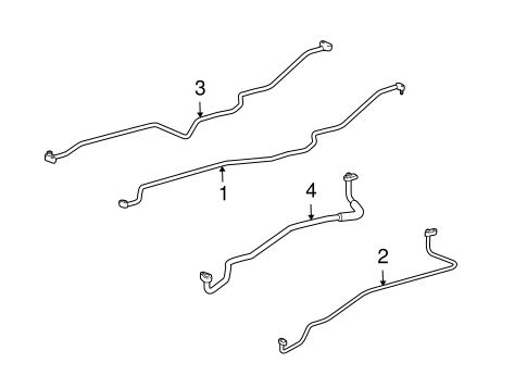 GX470 REAR AC LINES