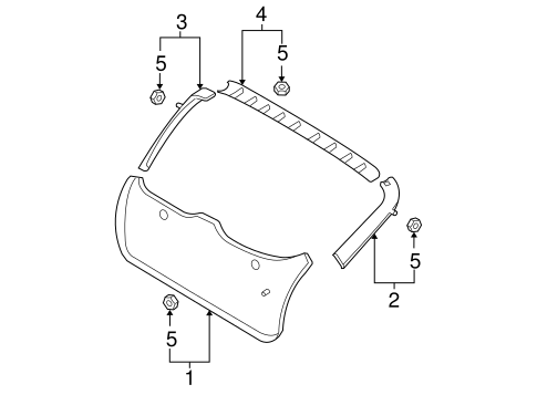 Accent INTERIOR TRIM