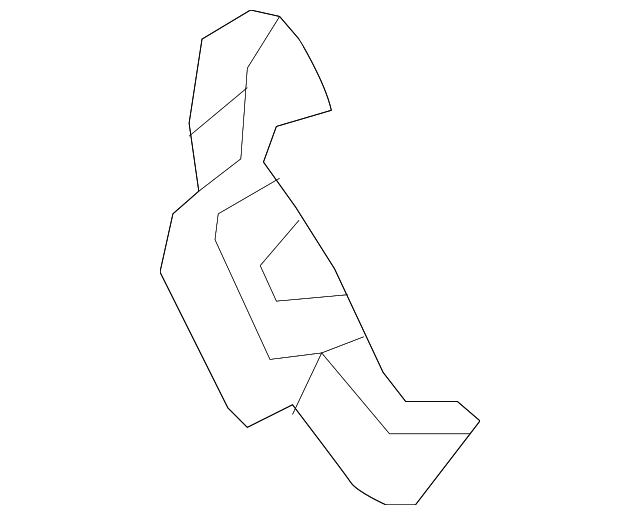 61316929365 Деталь PADDLE SWITCH, LEFT
