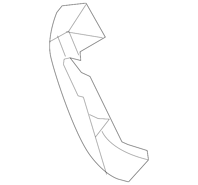 61-31-1-172-243 Деталь REAR COVER, LEFT