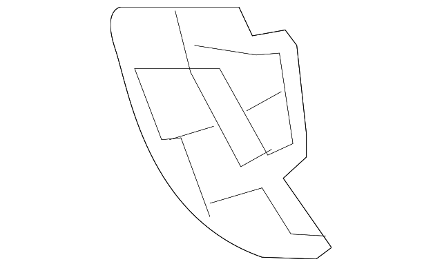 61316929366 Деталь PADDLE SWITCH, RIGHT