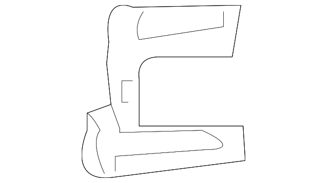 4861680AA Деталь RESONATOR BRACKET
