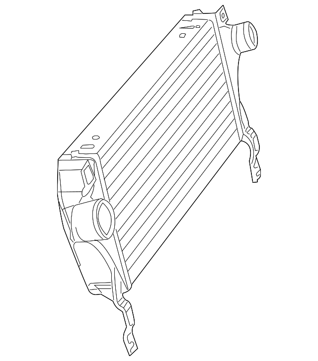 55037908AA Деталь INTERCOOLER