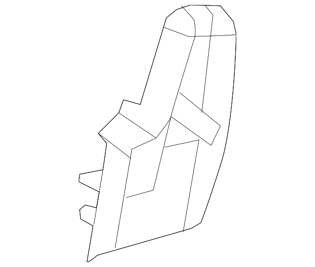 7B0-885-328-A-DE5 Деталь OUTER COVER, LEFT