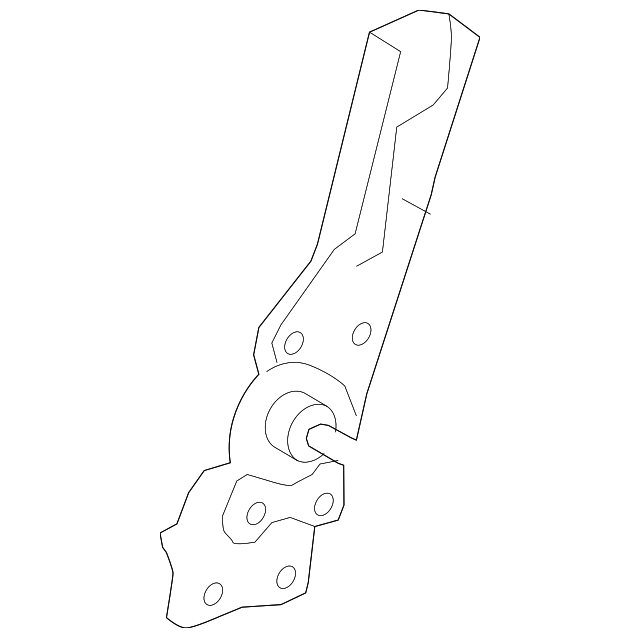 7B0-885-322-A Деталь HINGE, RIGHT
