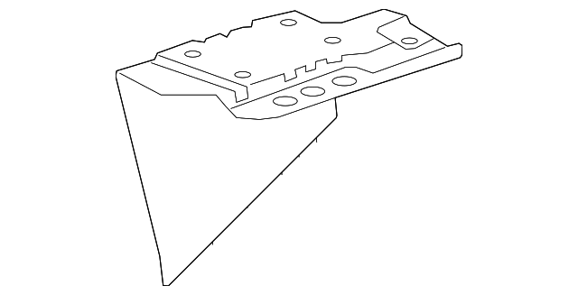 23216791 Деталь BATTERY TRAY, LEFT