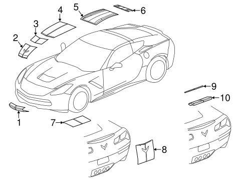 Corvette STRIPE TAPE 2