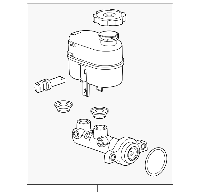 20925765 Деталь MASTER CYLINDER