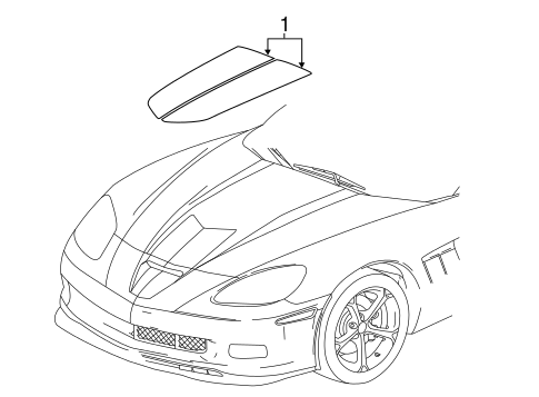 Corvette STRIPE TAPE 2