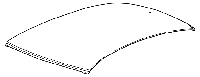 20996805 Деталь ROOF PANEL