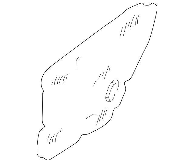 82861-9E015 Деталь INNER COVER, LEFT