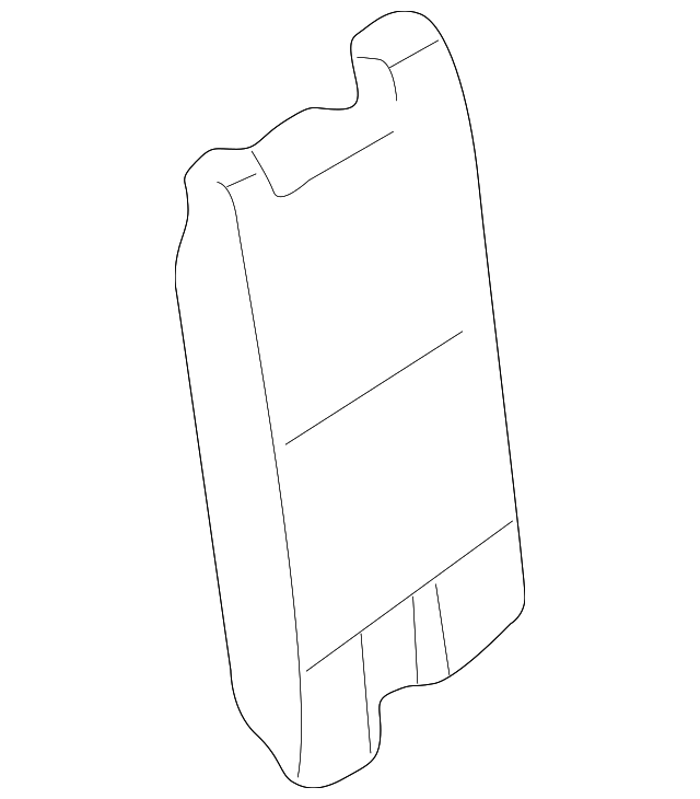 82858-9E000 Деталь PAD, LEFT