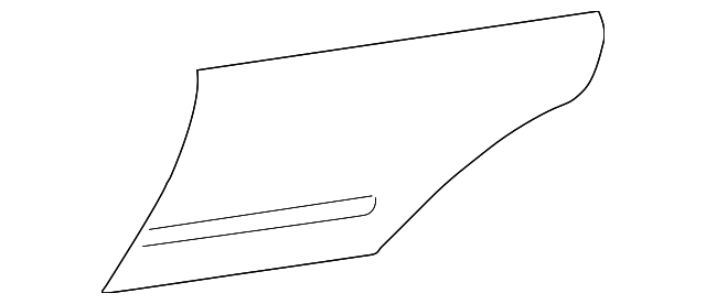 82152-9E030 Деталь OUTER PANEL, RIGHT
