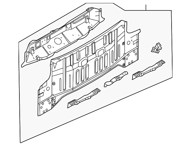 79110-CD036 Деталь REAR BODY PANEL